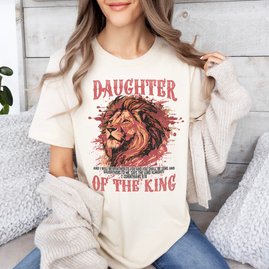 (Cream) Daughter of the King T-Shirt