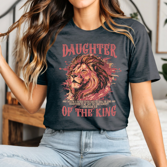 (Charcoal) Daughter of the King T-Shirt