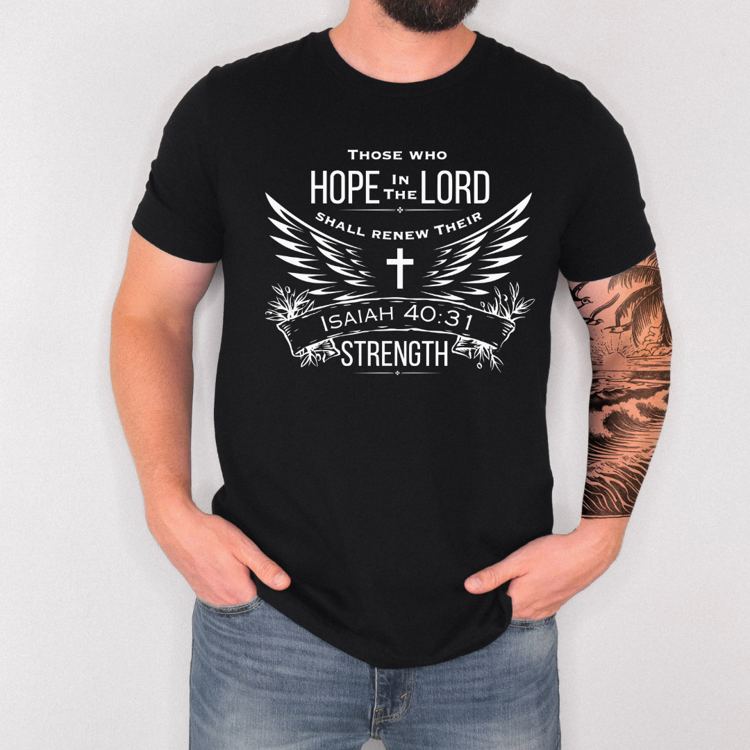 Mens Those Who Hope T-shirt