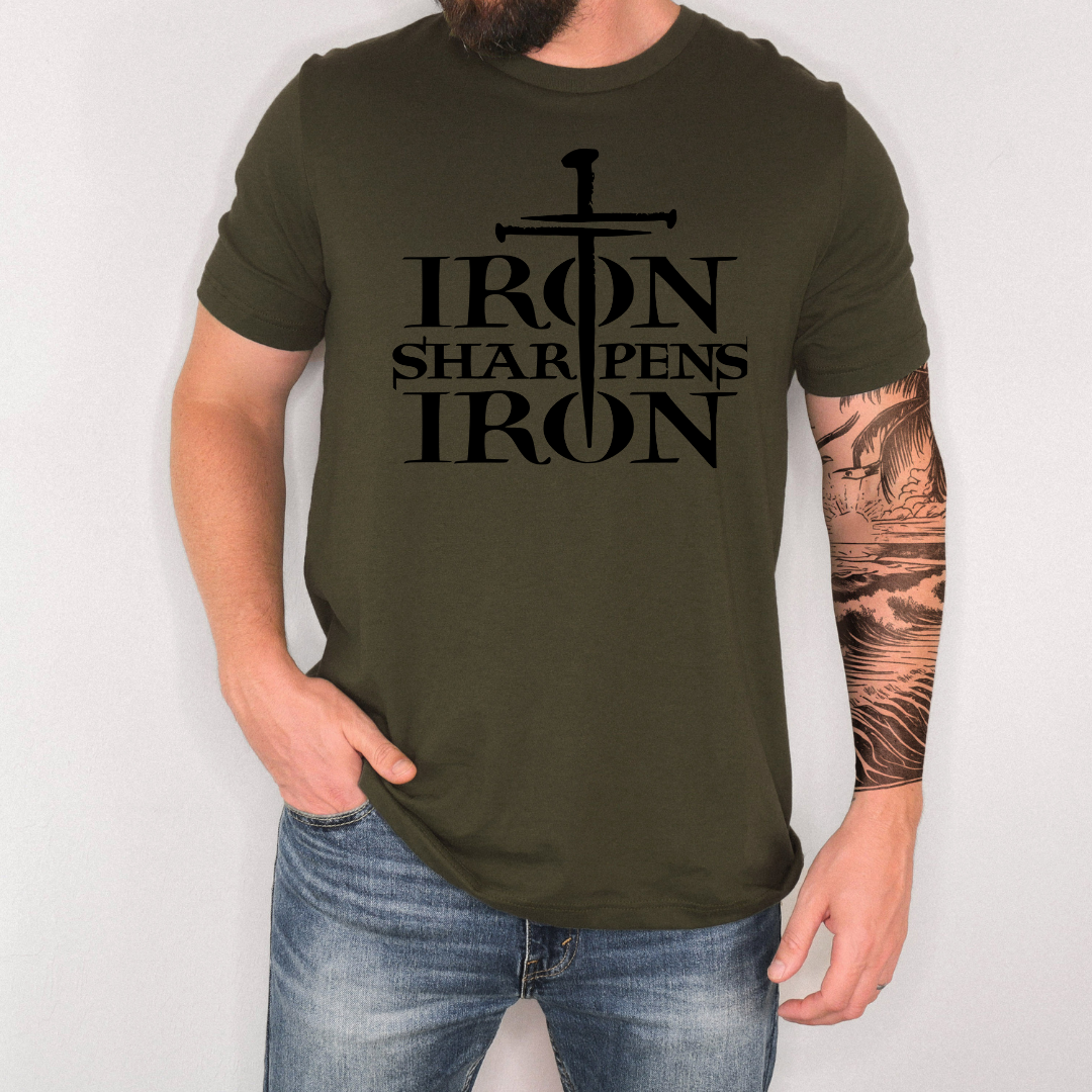 Mens Iron Sharpens Iron T-shirt