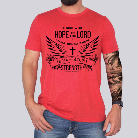 Mens Those who Hope T-shirt